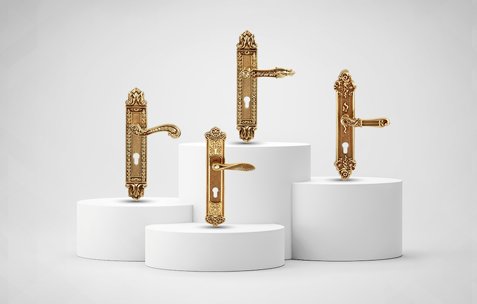 Vintage door handles